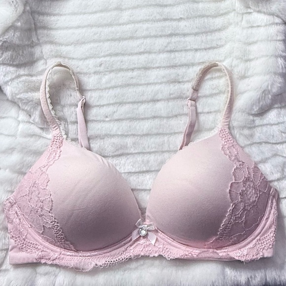 (NWOT) VICTORIA’S SECRET Wireless Body By Victoria Cotton Candy Pink Bra - Picture 3 of 6
